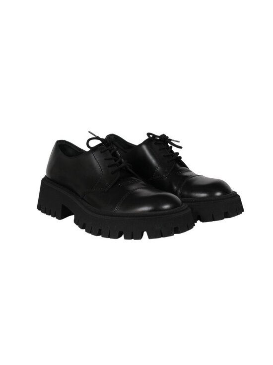 Balenciaga Mens Tractor Derbys US 10 EU 43 Black Leather Cunky Lace Ups main image 6